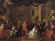 William Hogarth Beggar s opera oil painting artist